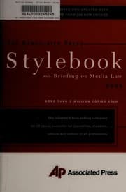 The Associated Press Stylebook 2009