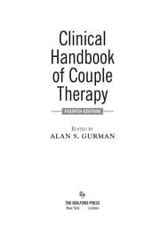 Clinical handbook of couple therapy