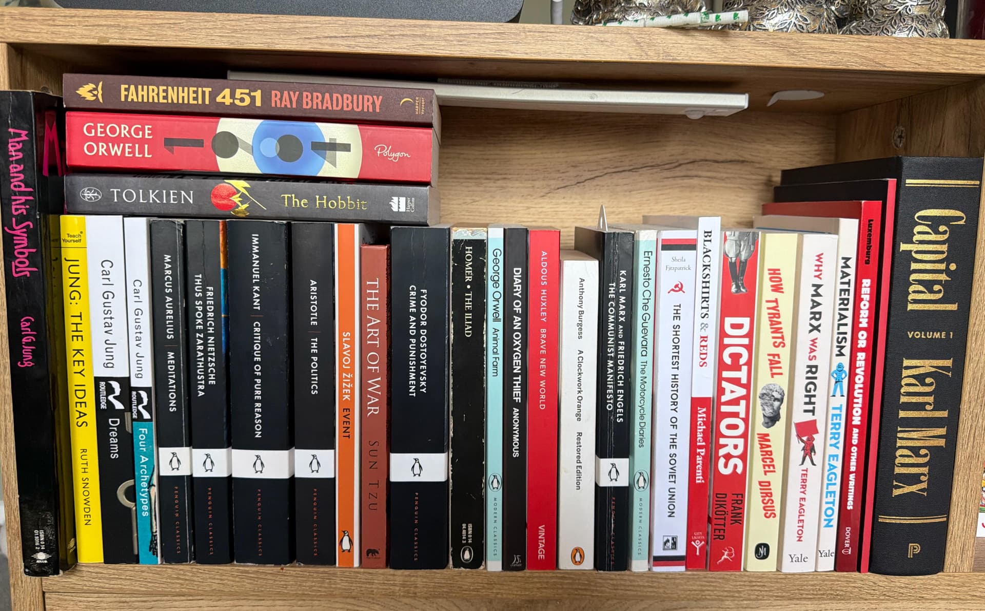 Uploaded bookshelf