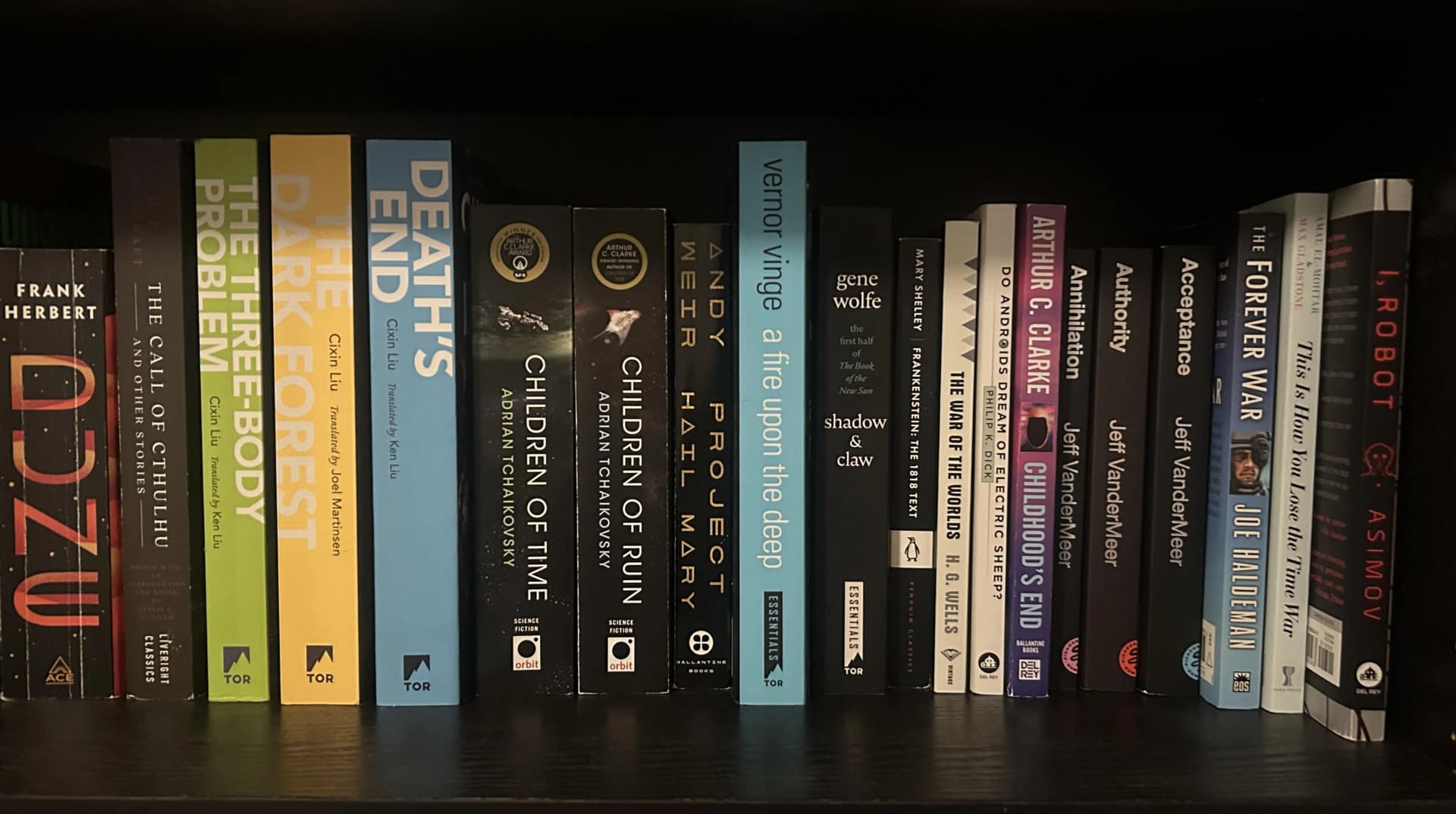 Uploaded bookshelf