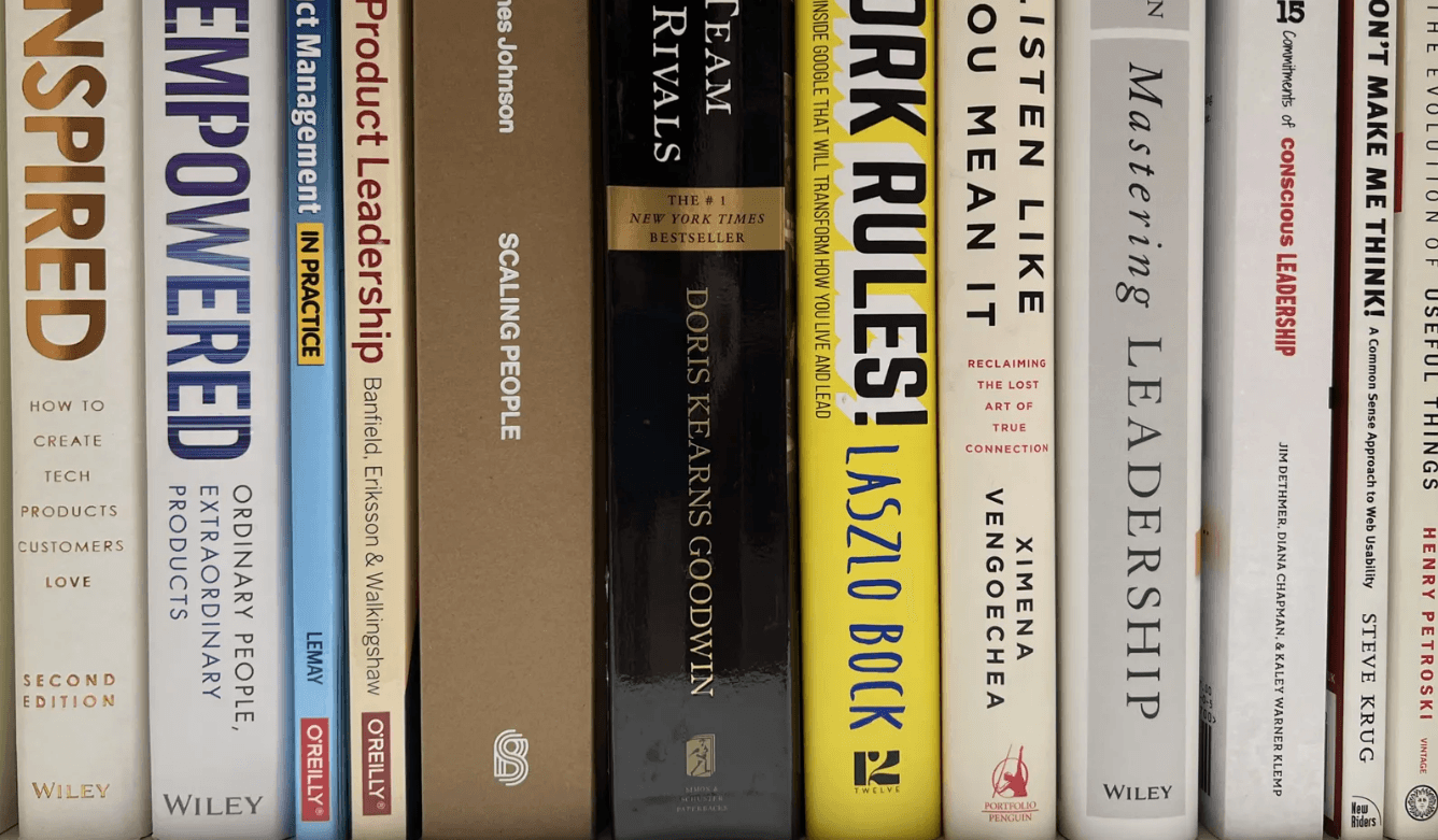 Uploaded bookshelf