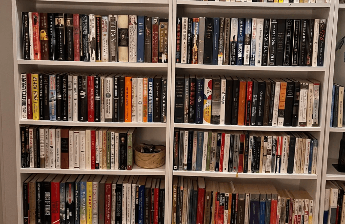 Uploaded bookshelf