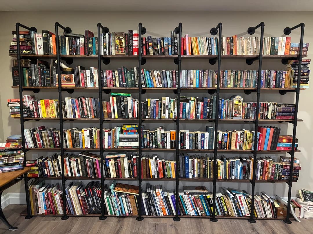 Uploaded bookshelf