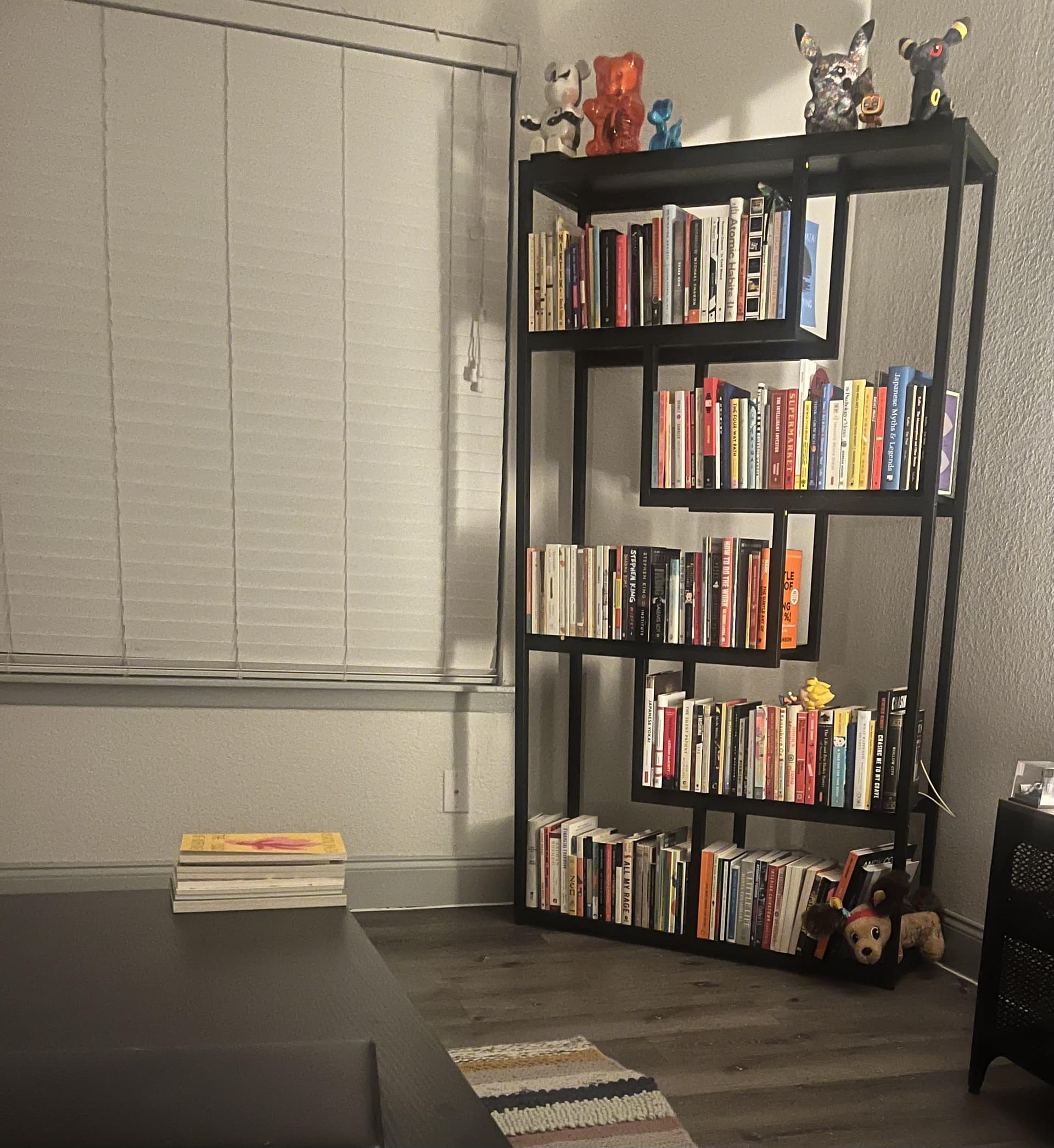Uploaded bookshelf