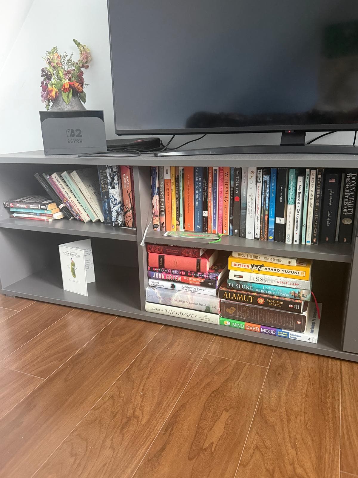 Uploaded bookshelf