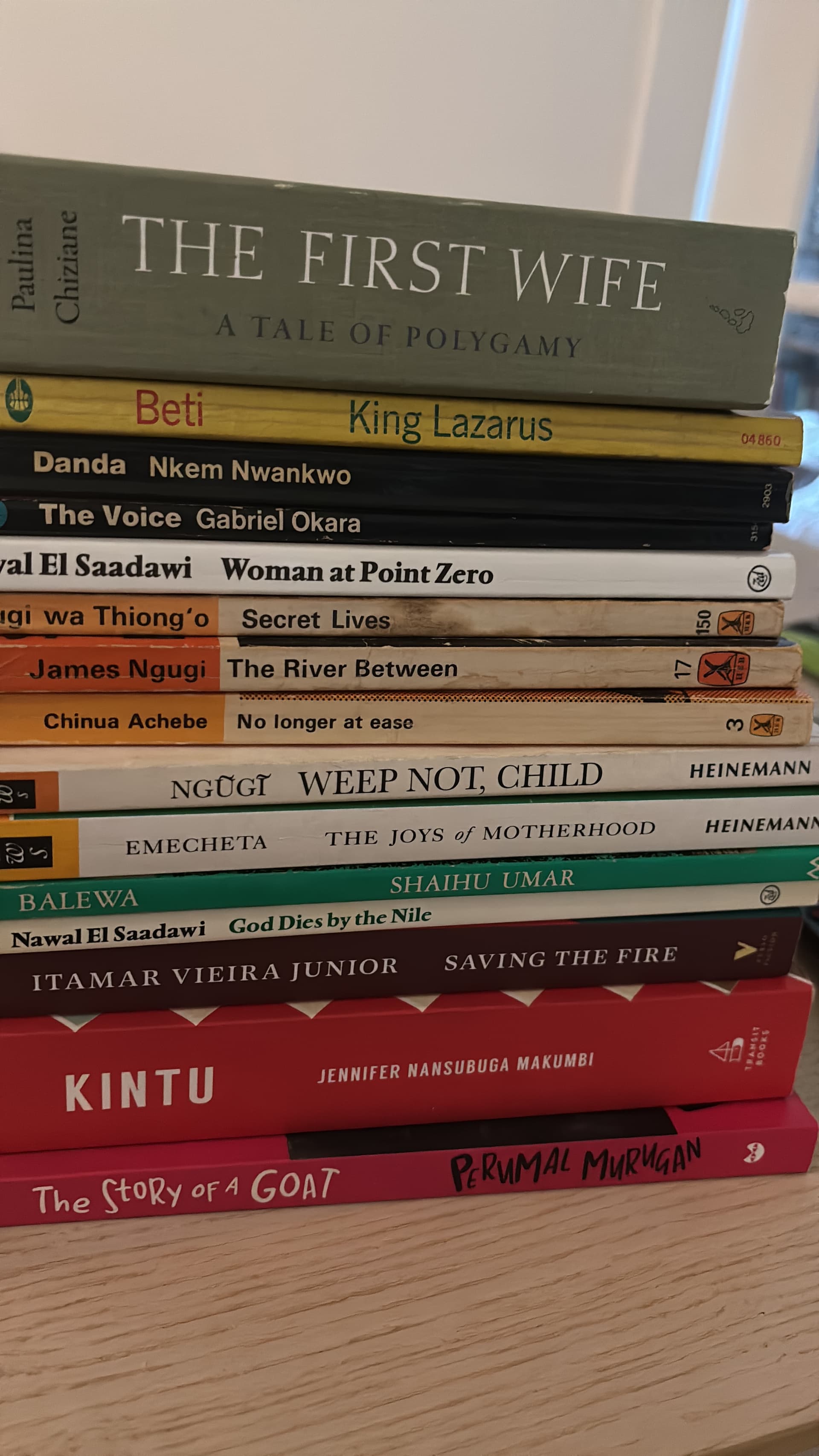 Uploaded bookshelf