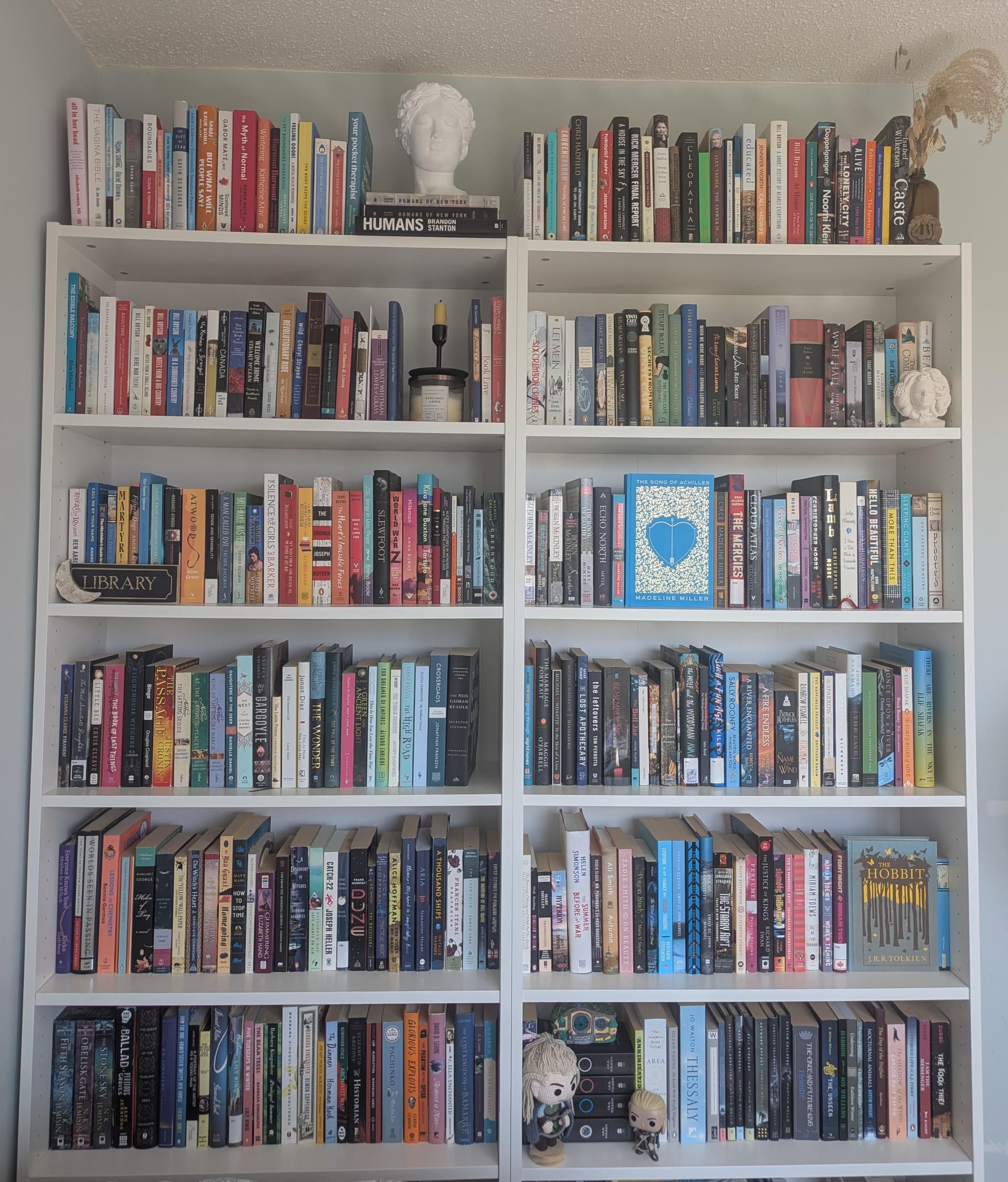 Uploaded bookshelf