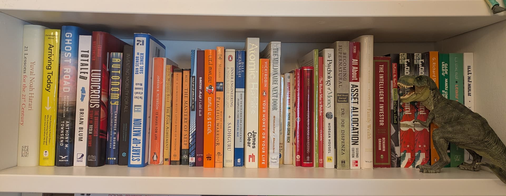 Uploaded bookshelf