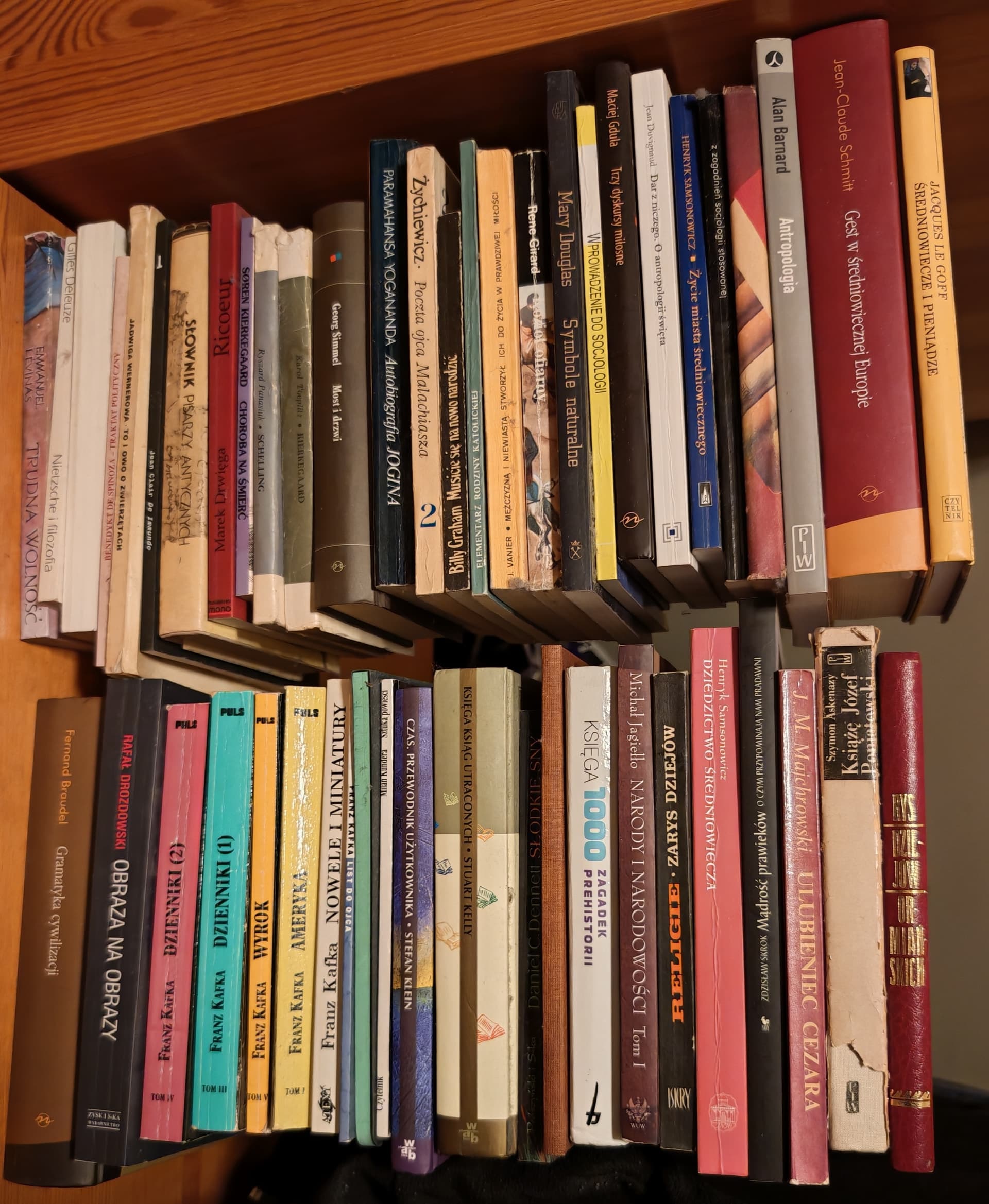Uploaded bookshelf