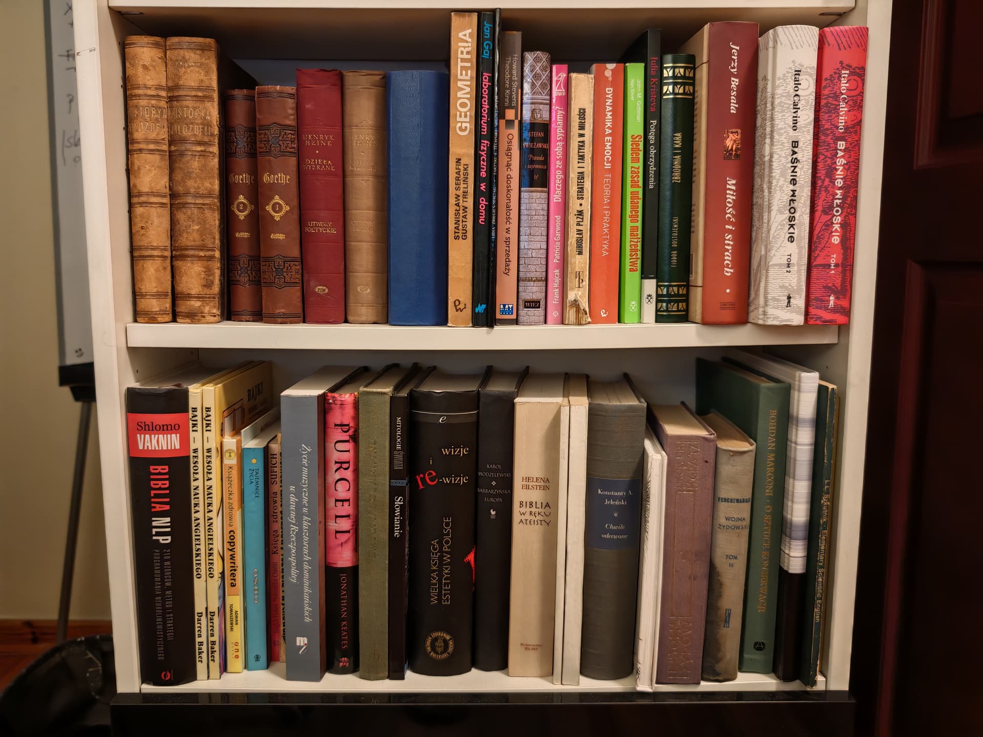 Uploaded bookshelf