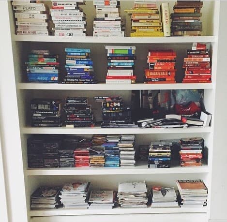 Uploaded bookshelf
