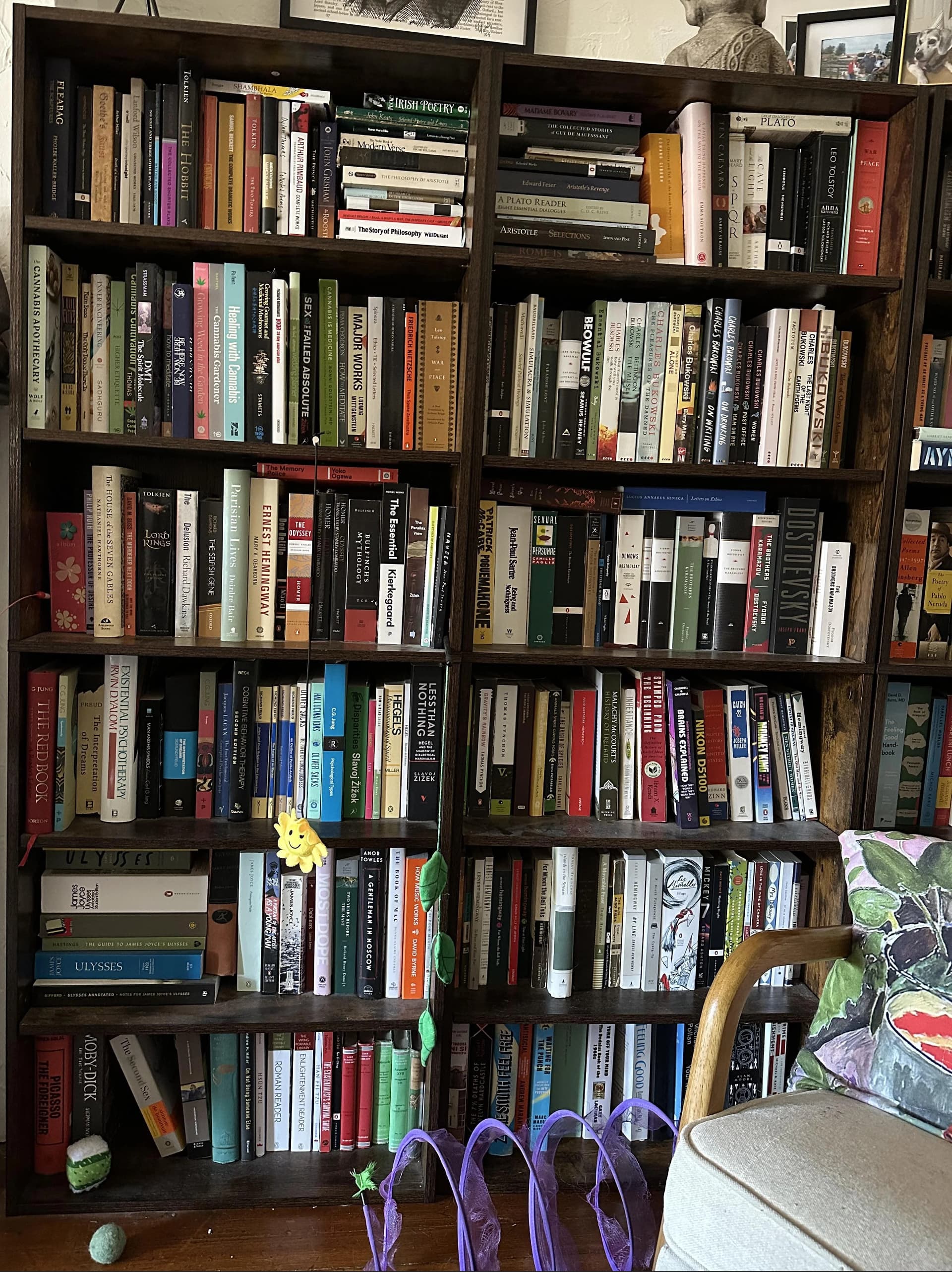 Uploaded bookshelf