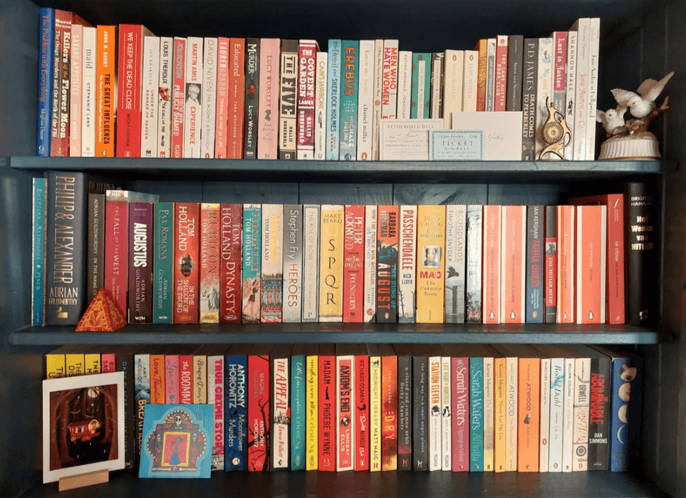 Uploaded bookshelf
