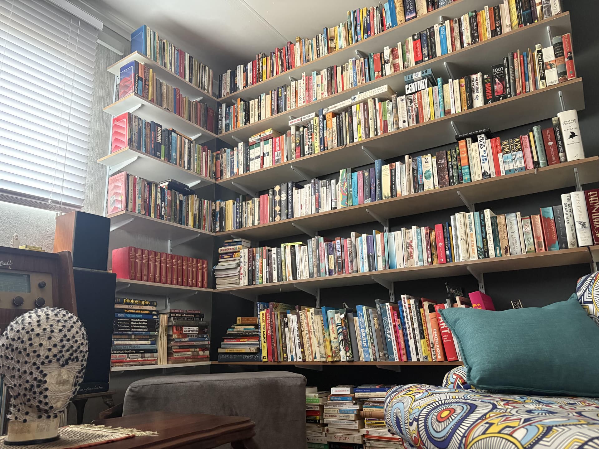 Uploaded bookshelf