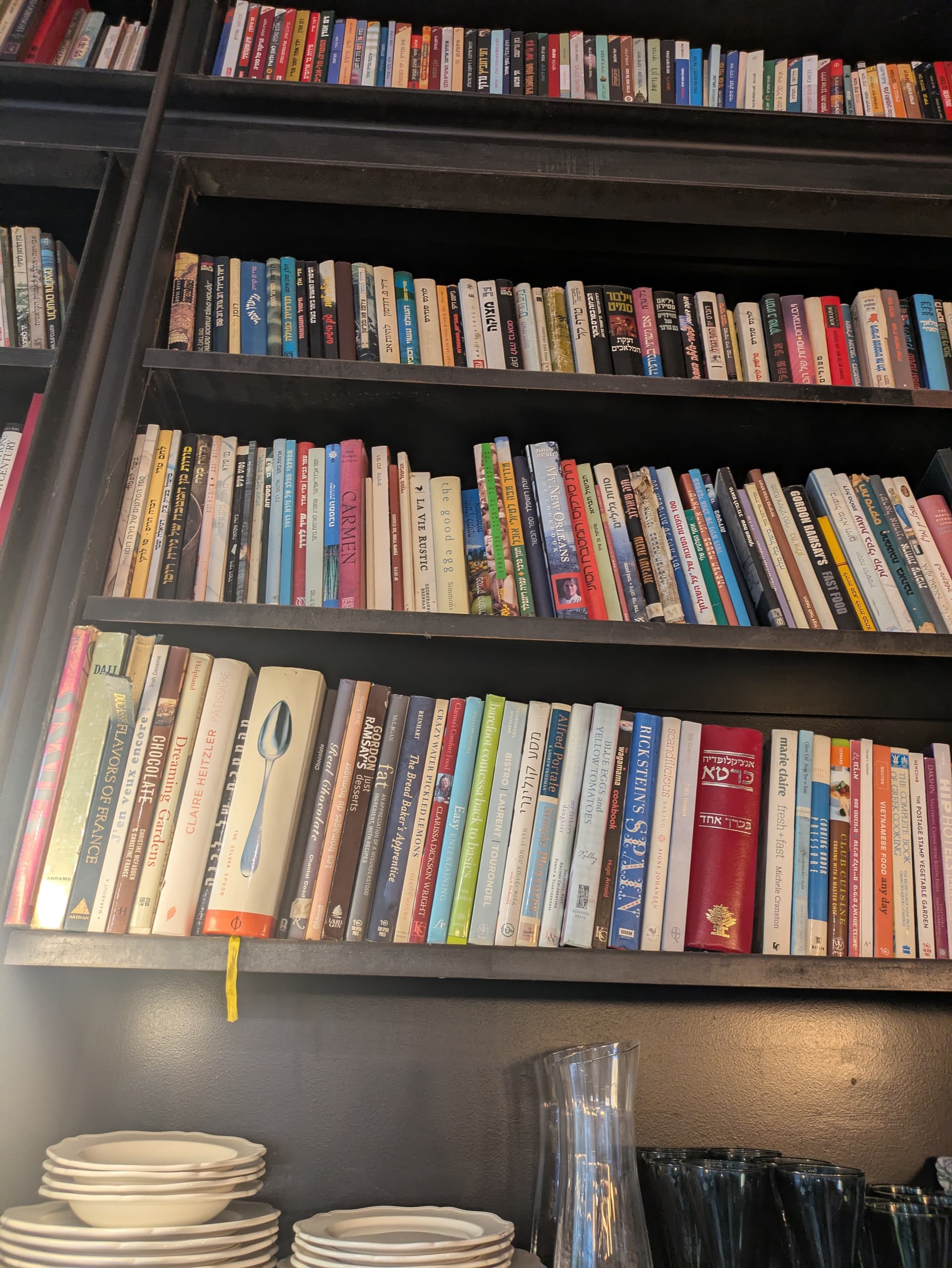 Uploaded bookshelf