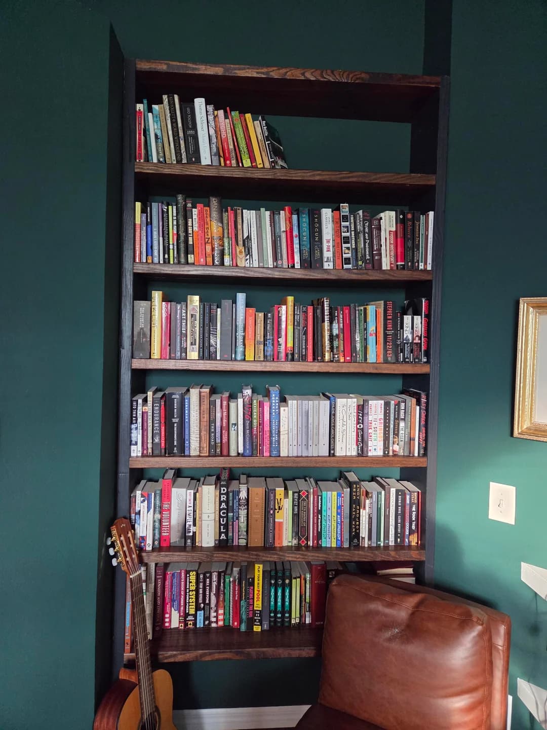 Uploaded bookshelf