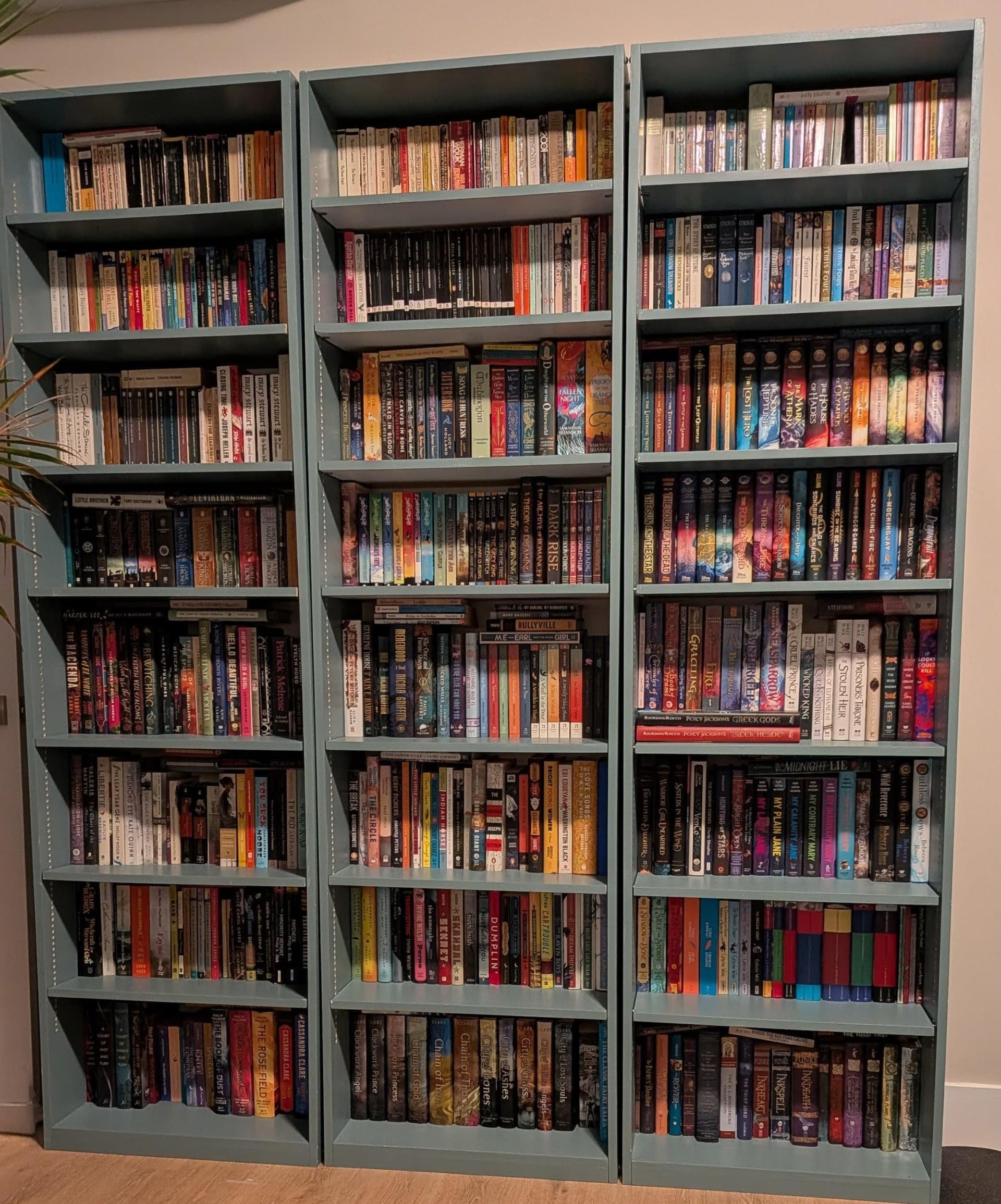Uploaded bookshelf