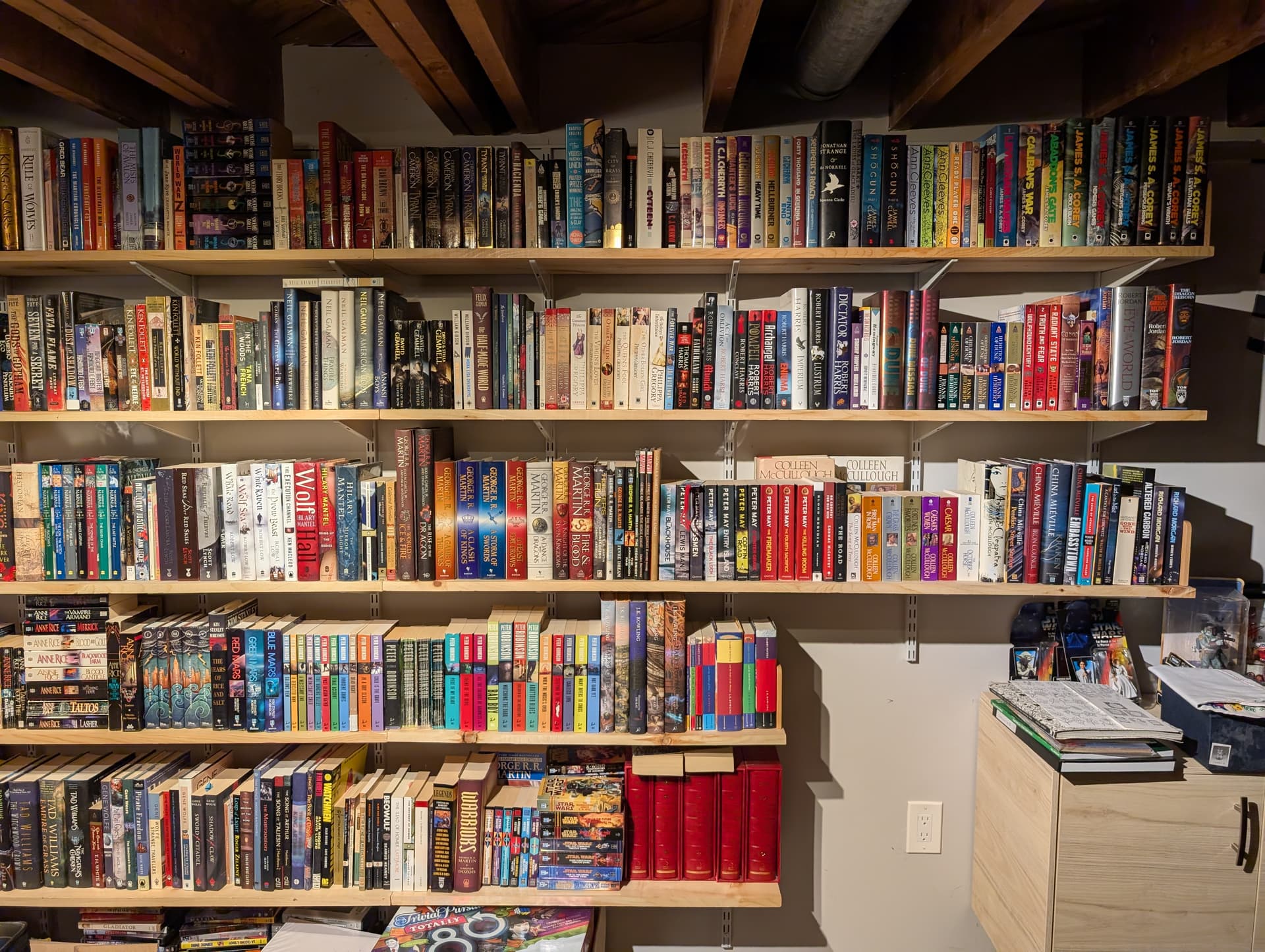 Uploaded bookshelf