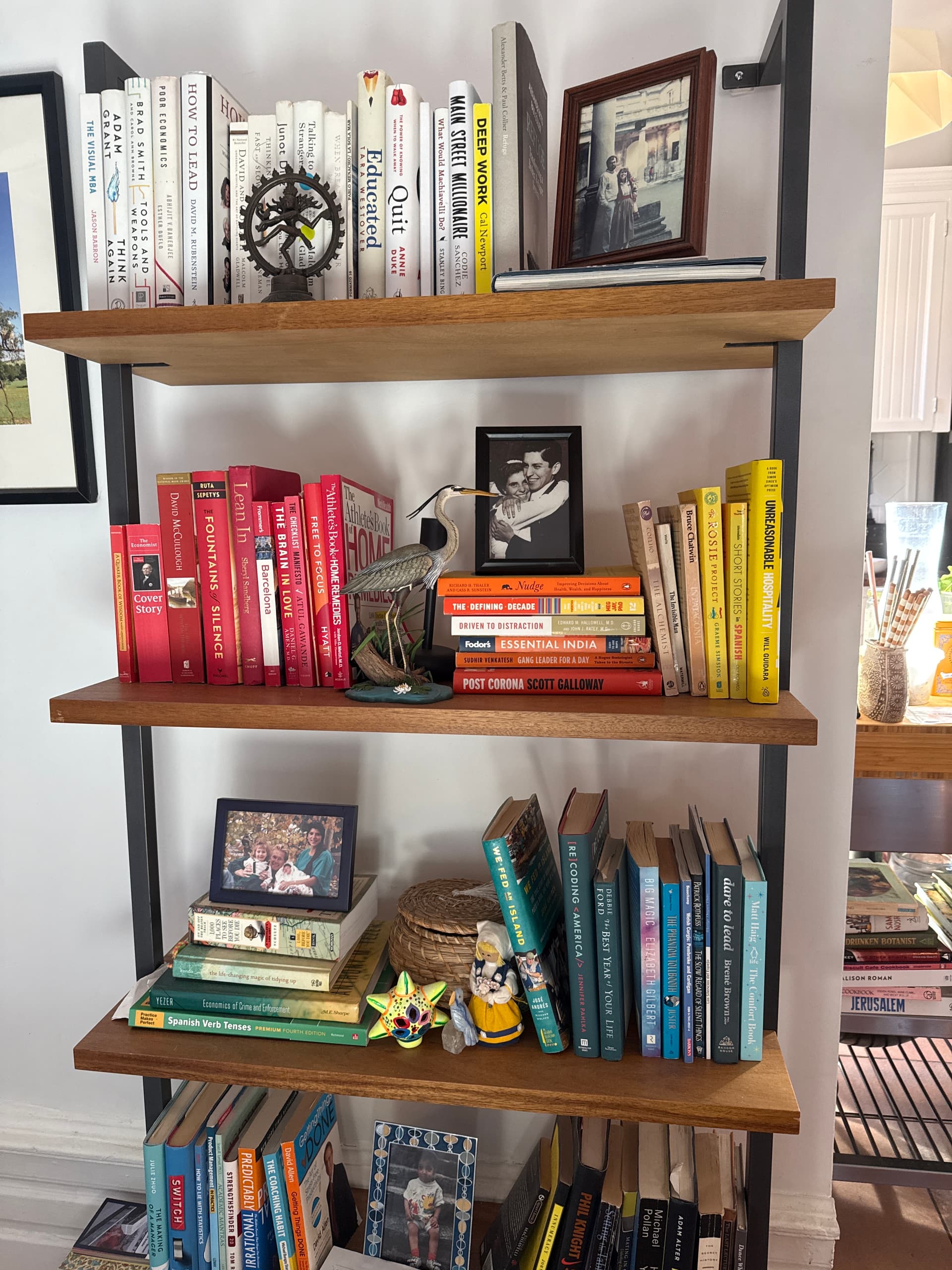 Uploaded bookshelf