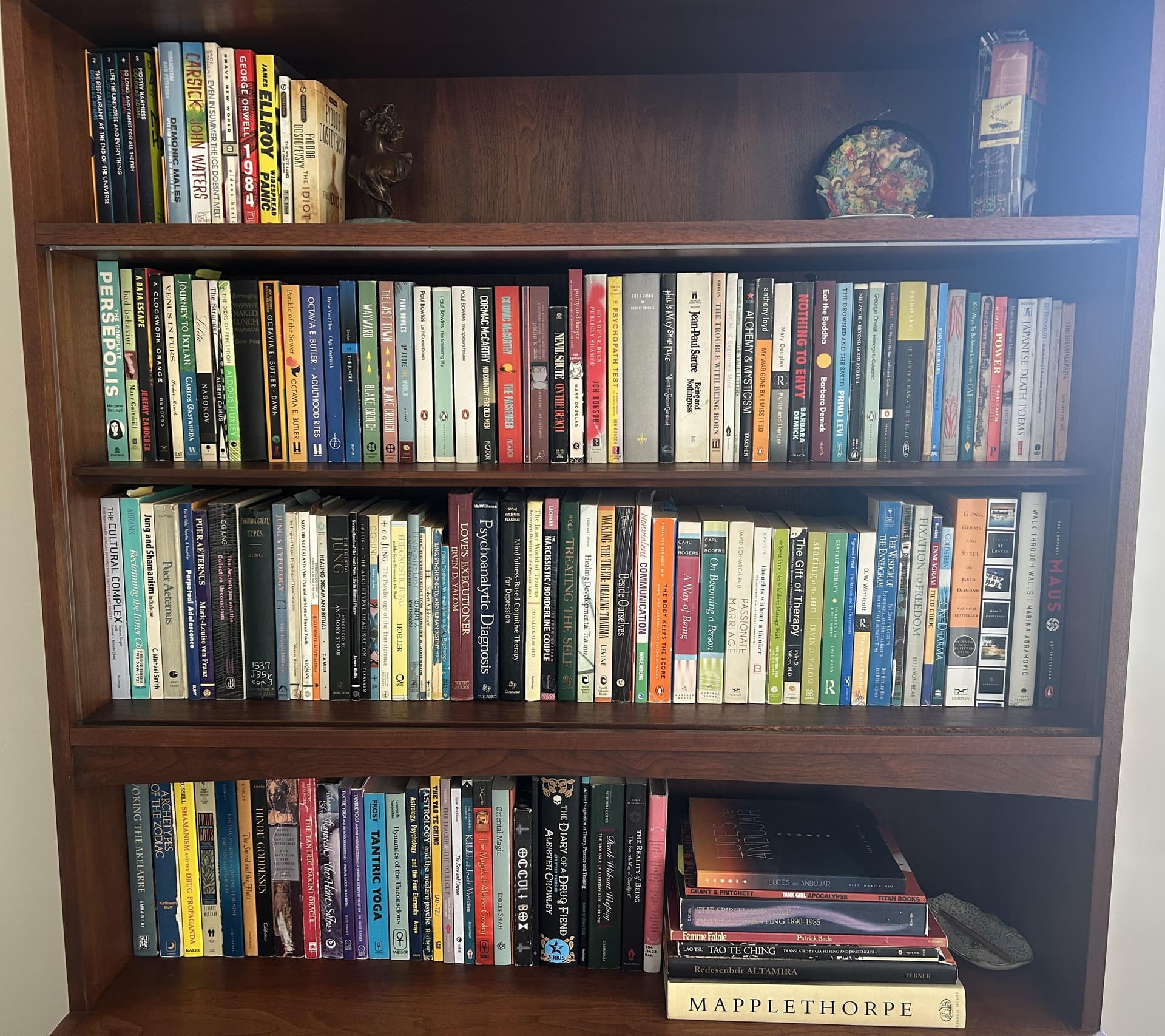 Uploaded bookshelf