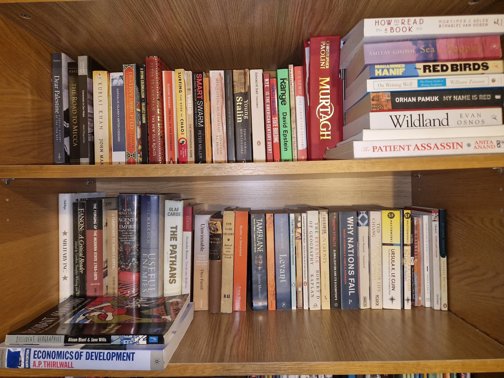 Uploaded bookshelf