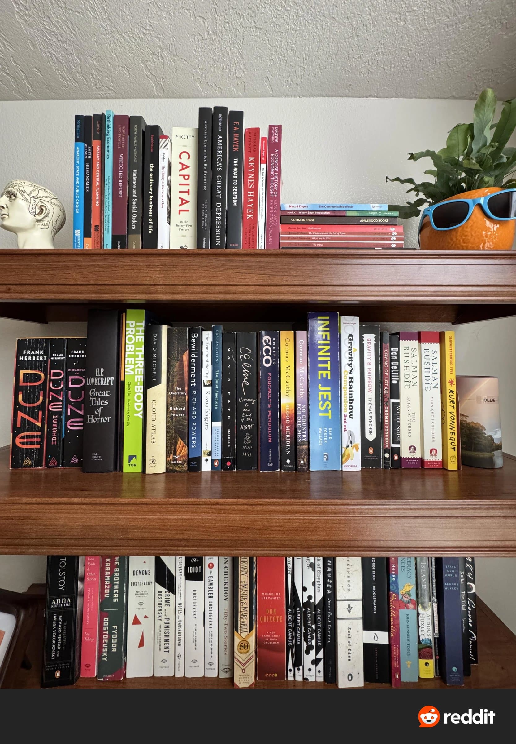Uploaded bookshelf