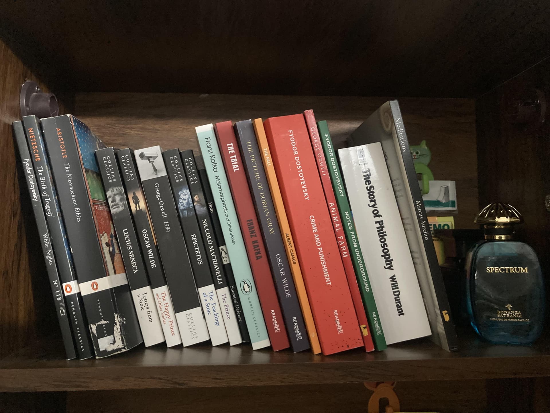 Uploaded bookshelf