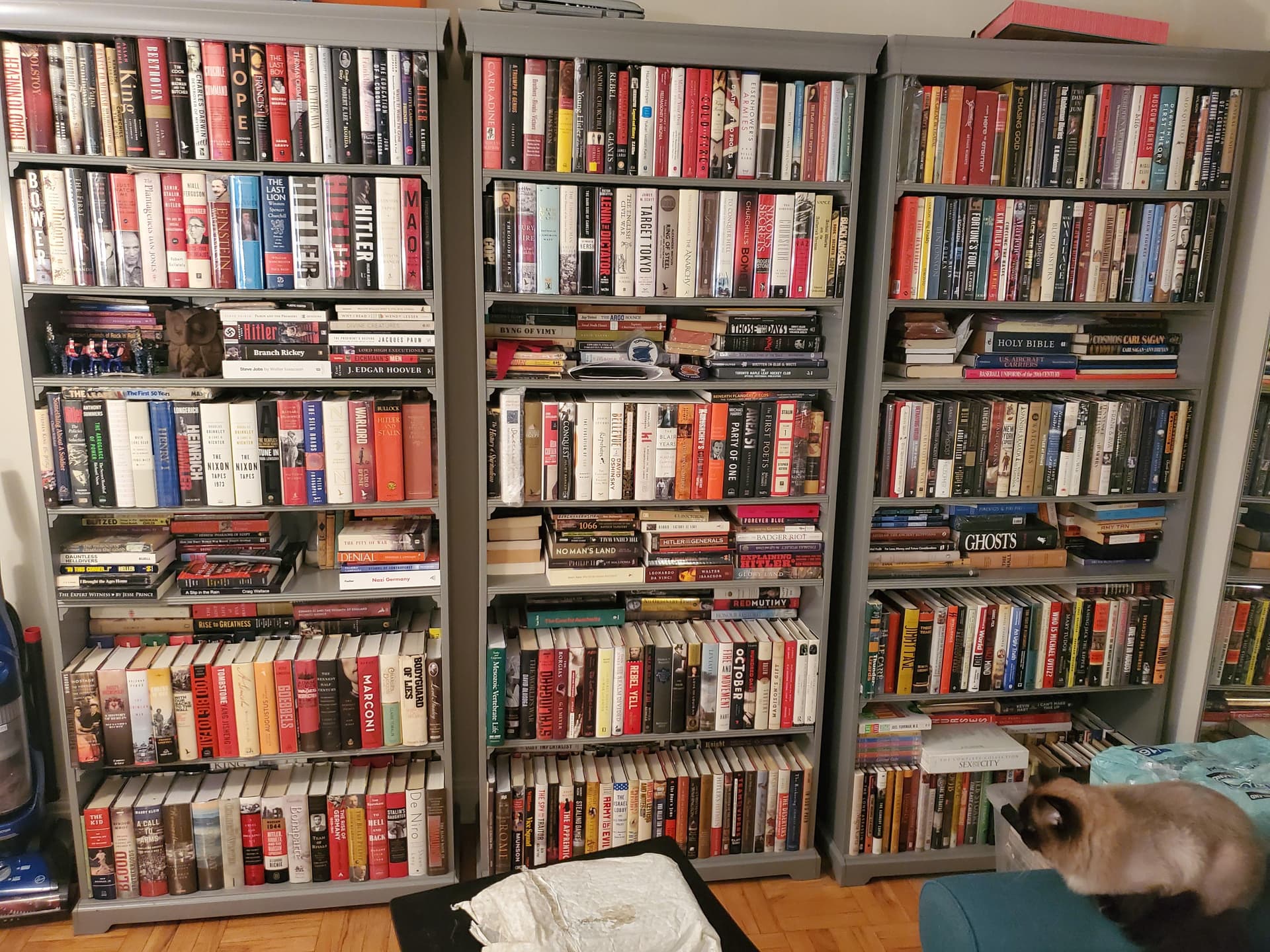 Uploaded bookshelf