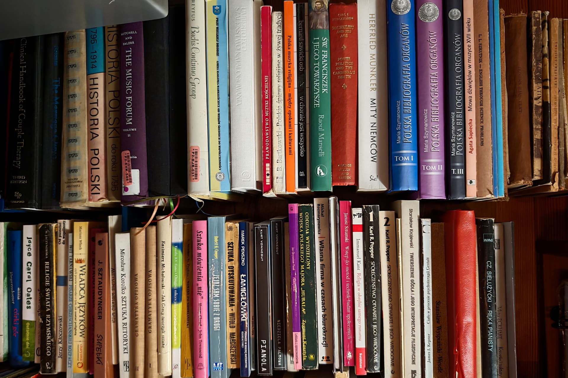 Uploaded bookshelf