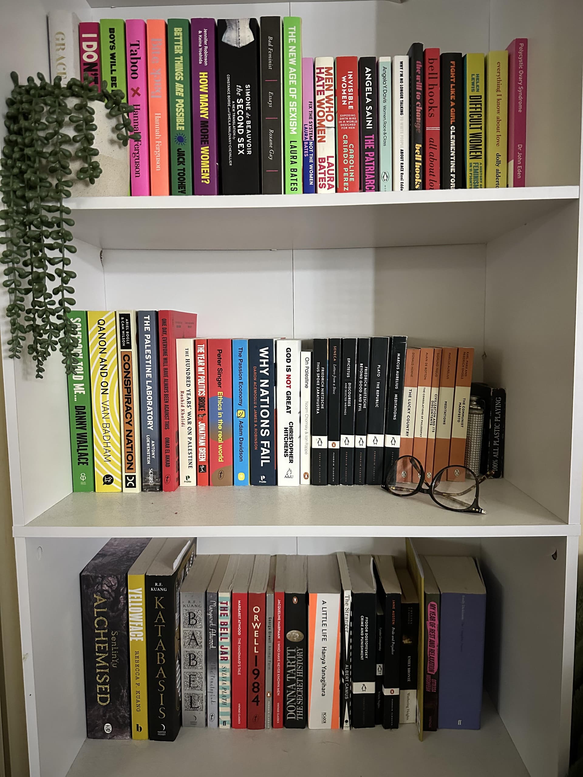 Uploaded bookshelf