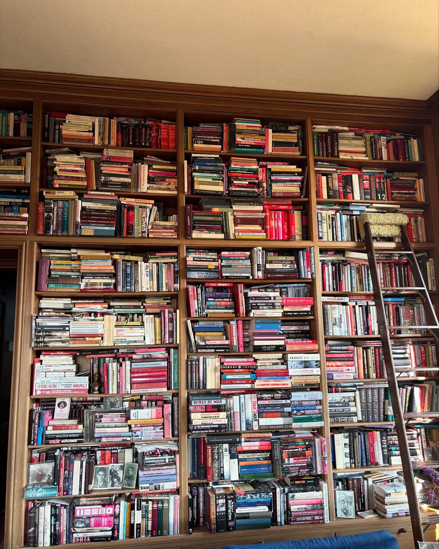Uploaded bookshelf