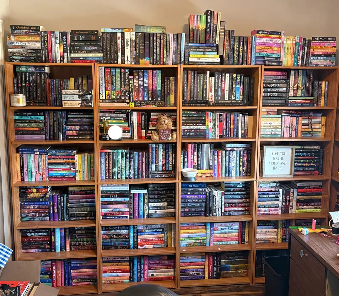 Uploaded bookshelf