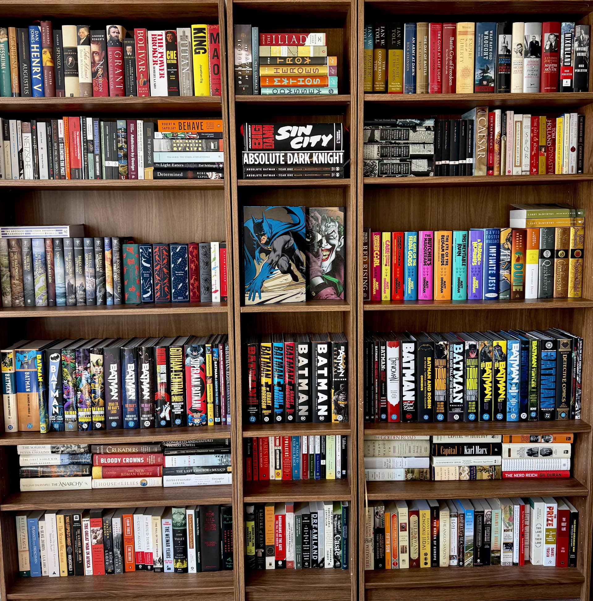 Uploaded bookshelf