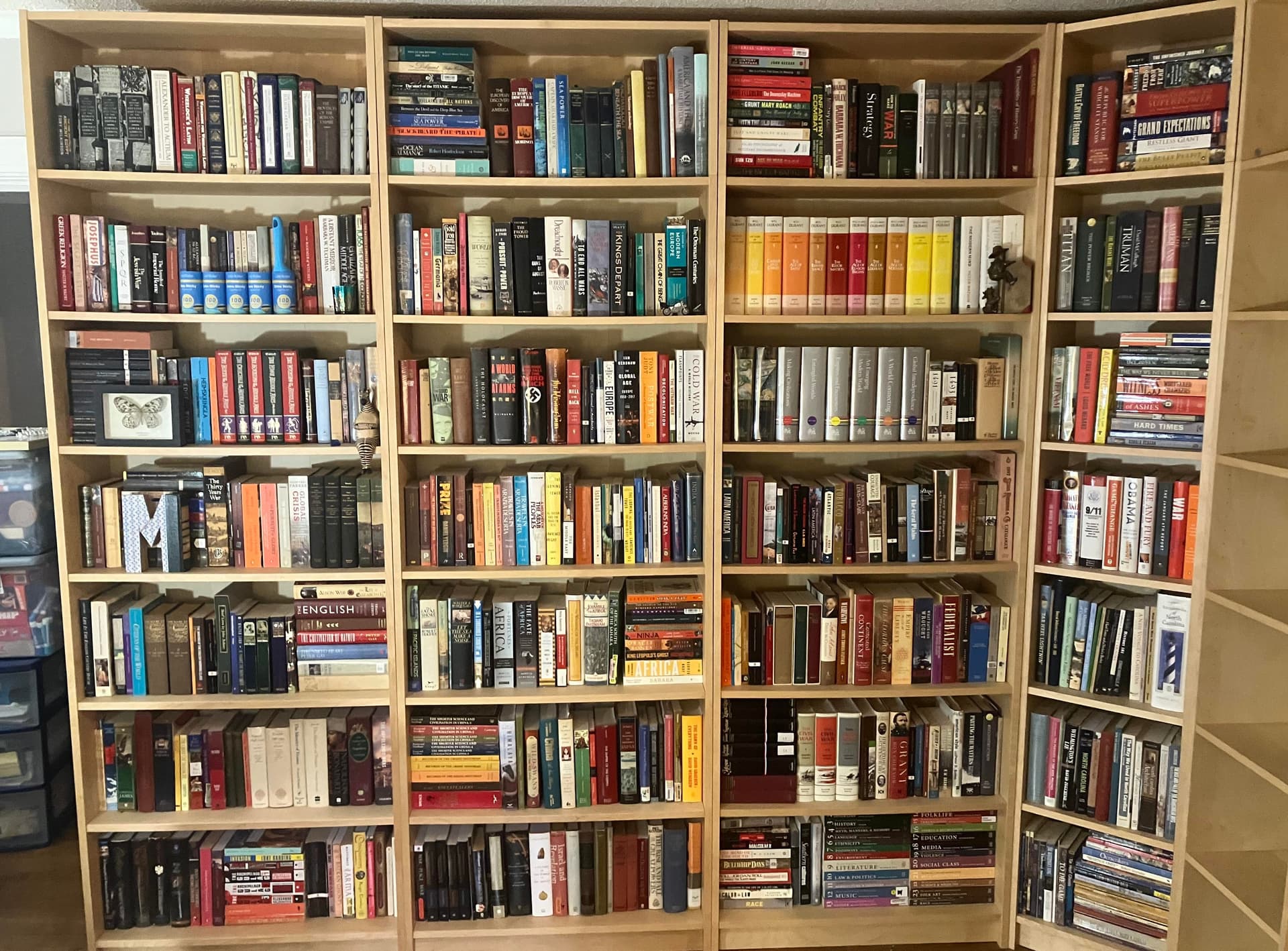 Uploaded bookshelf