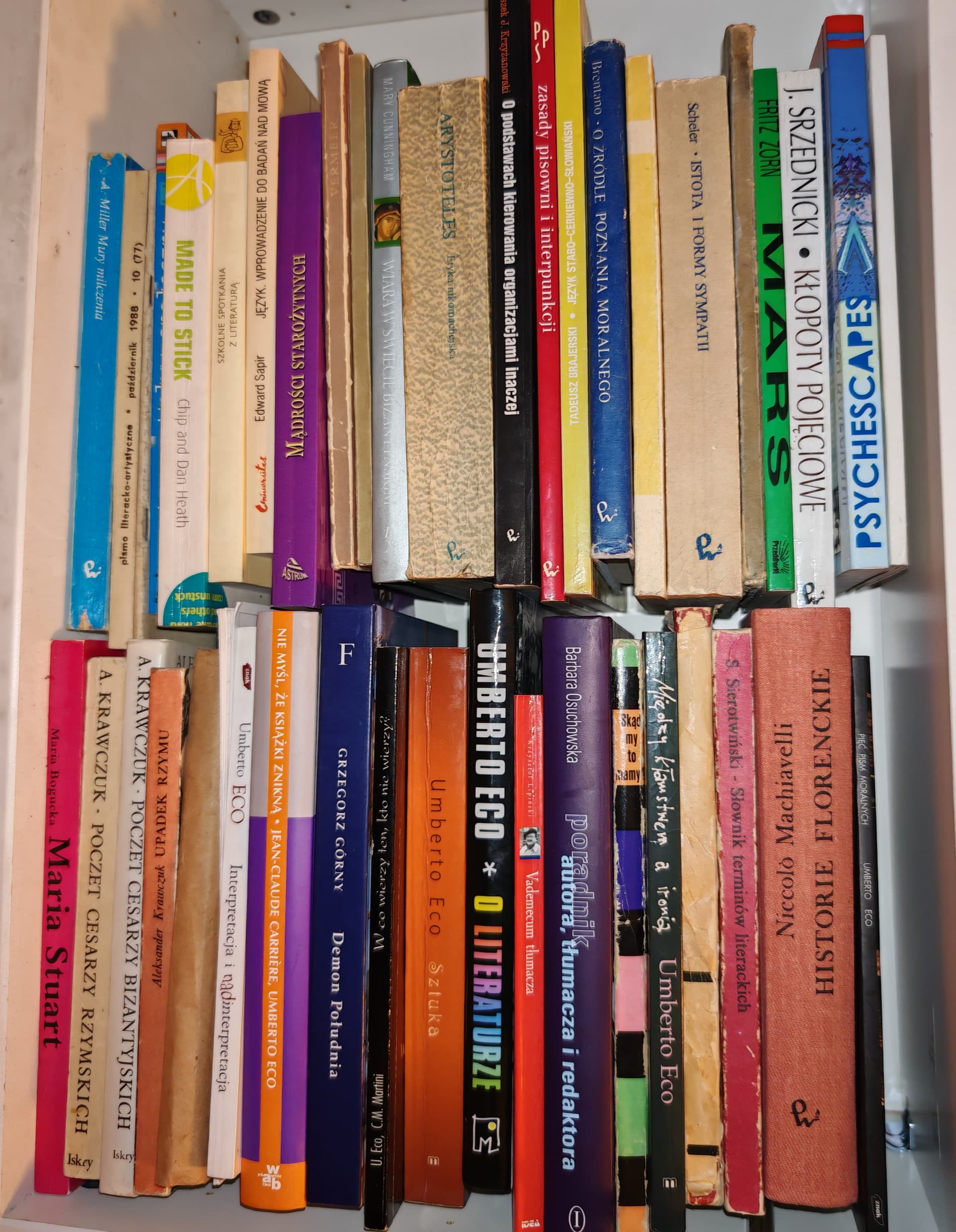Uploaded bookshelf