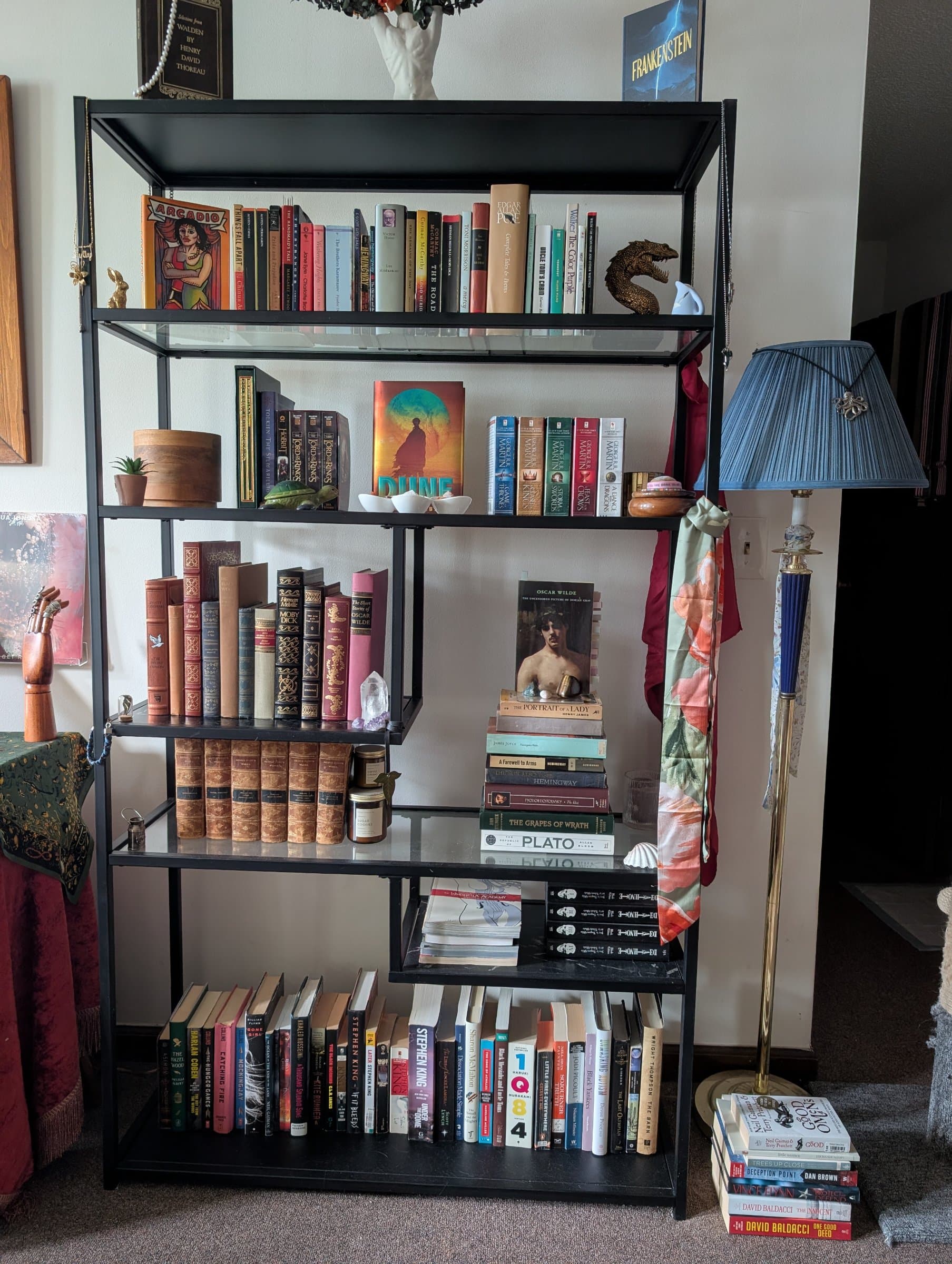Uploaded bookshelf