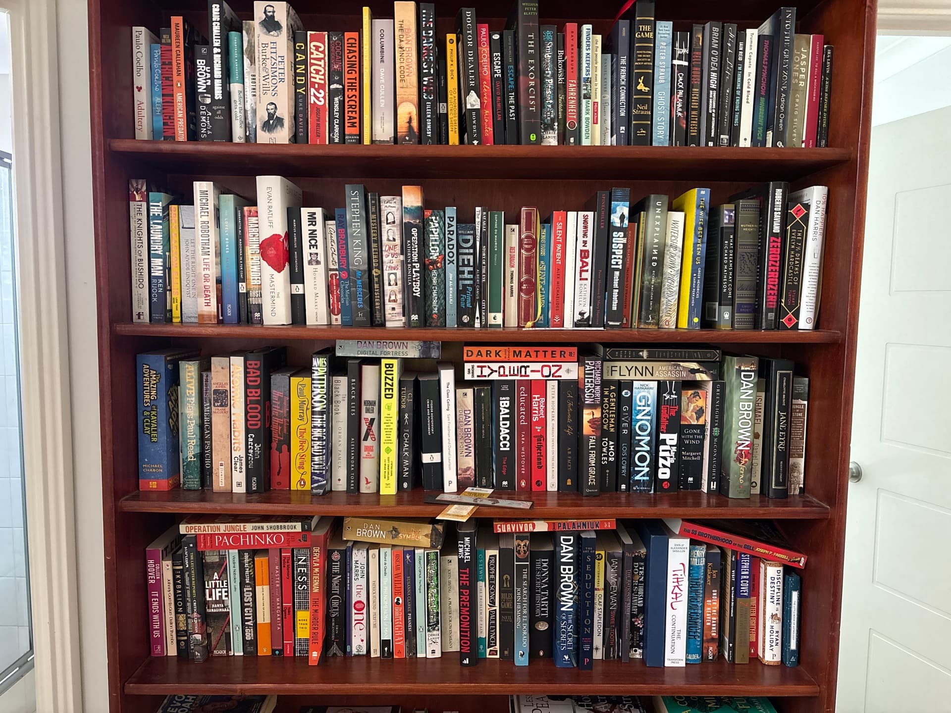 Uploaded bookshelf