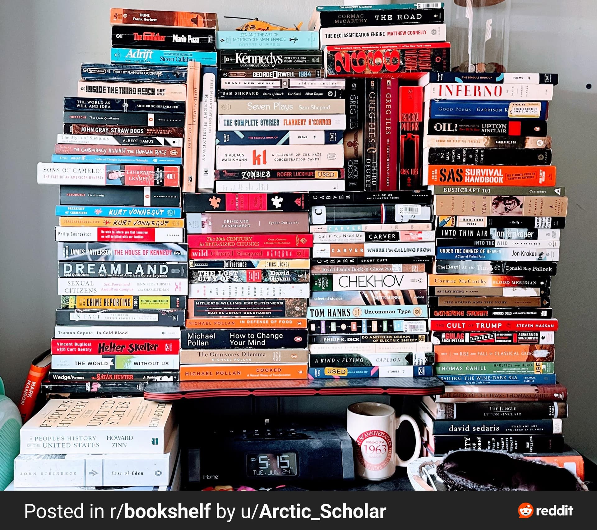 Uploaded bookshelf