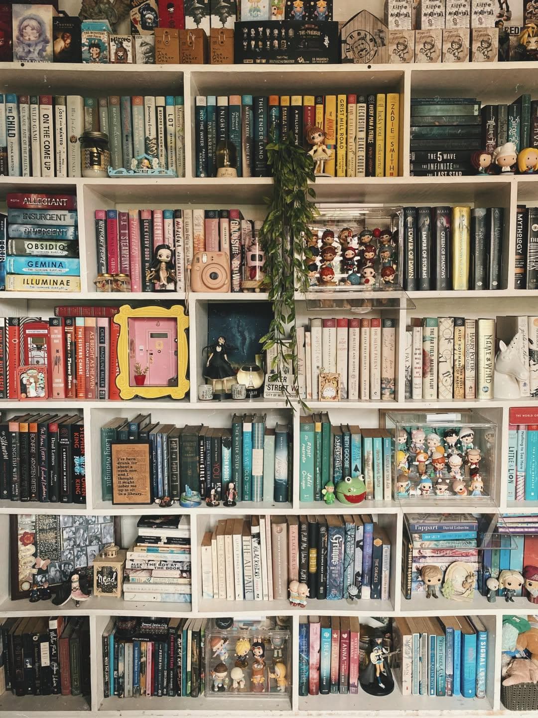 Uploaded bookshelf