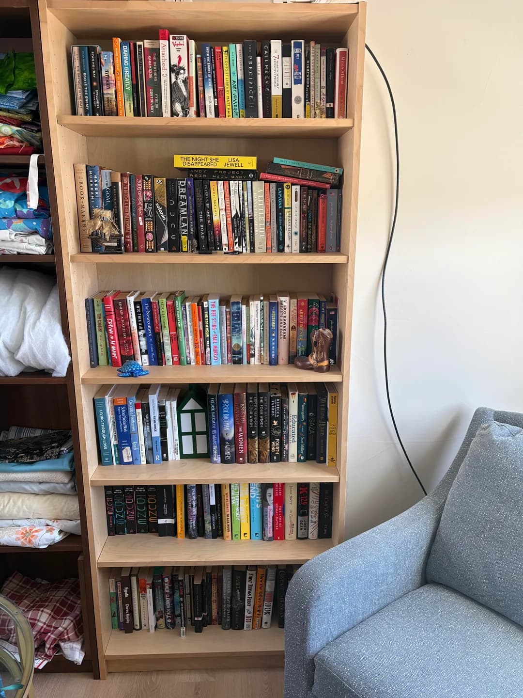 Uploaded bookshelf