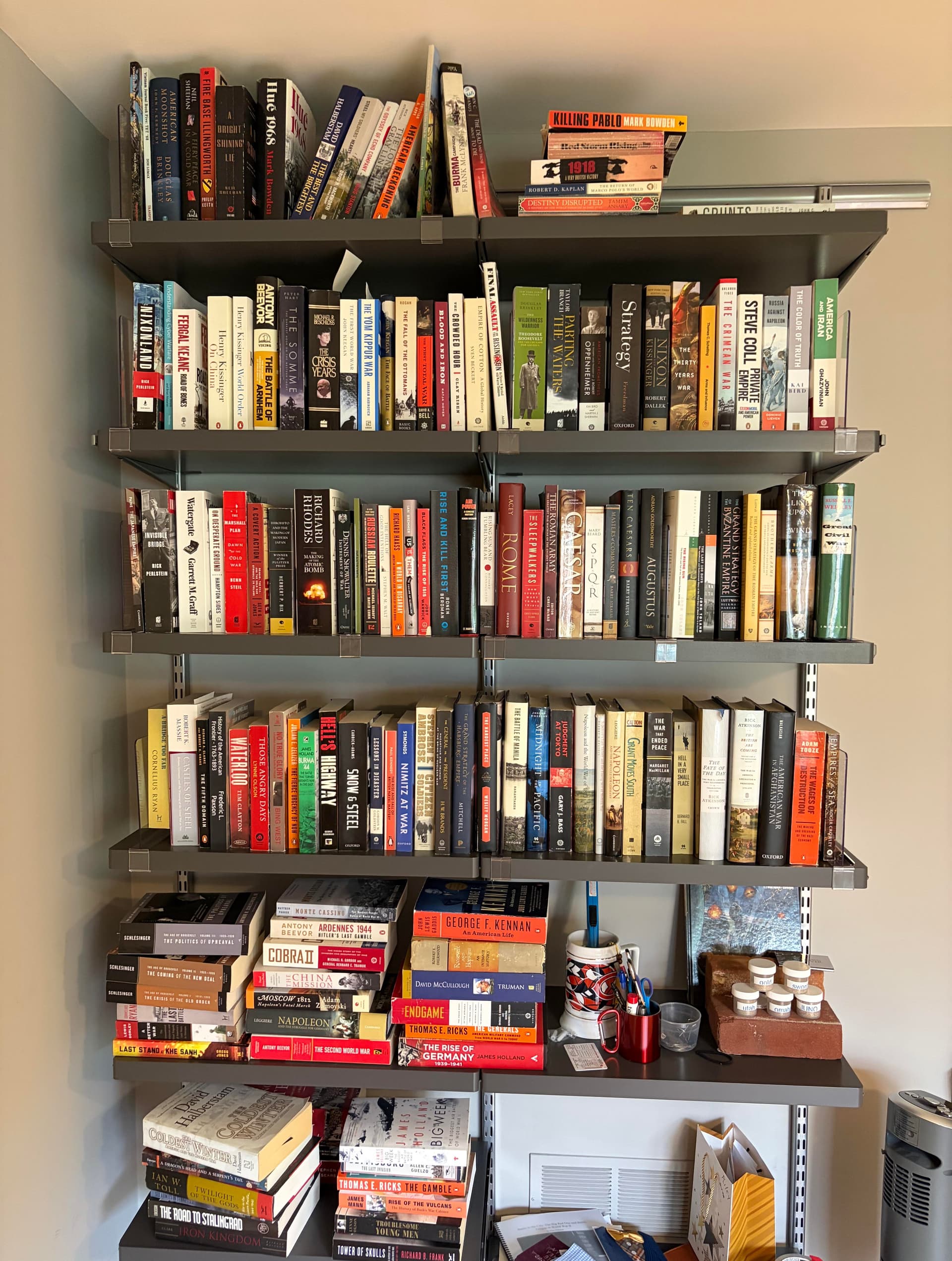 Uploaded bookshelf