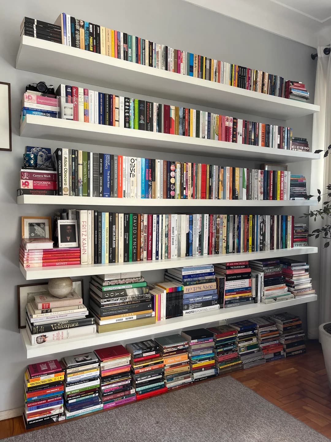 Uploaded bookshelf