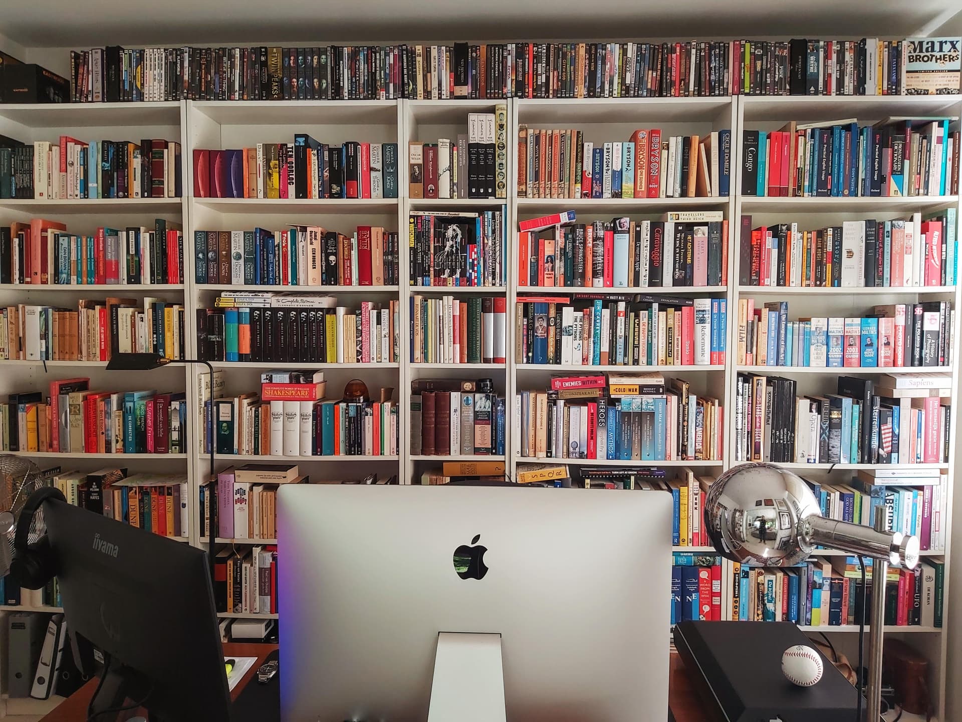 Uploaded bookshelf