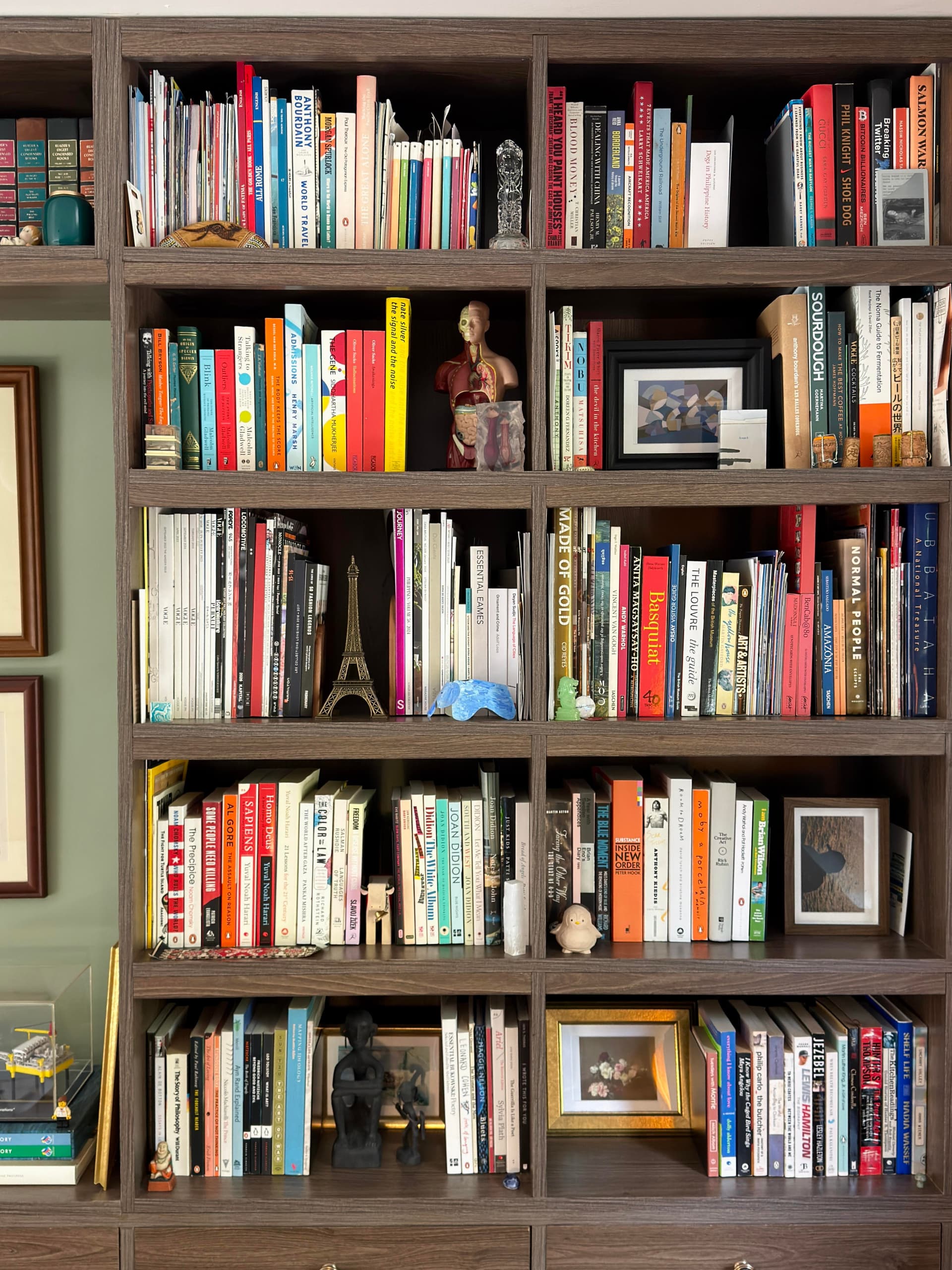 Uploaded bookshelf