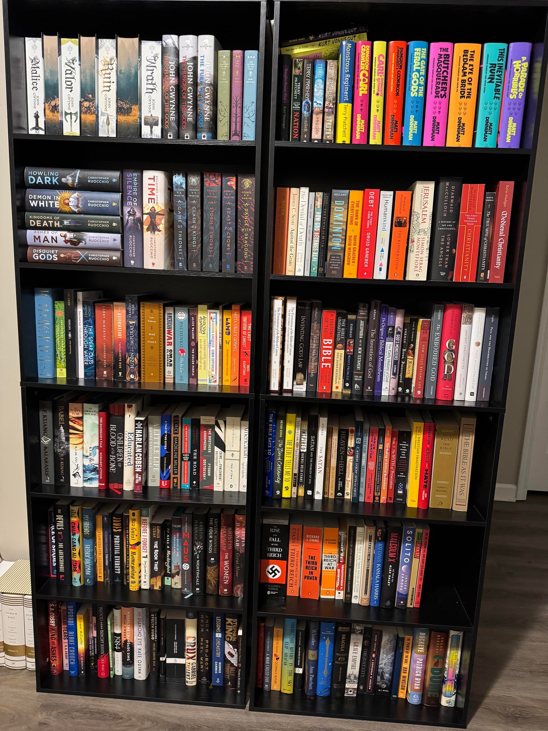 Uploaded bookshelf