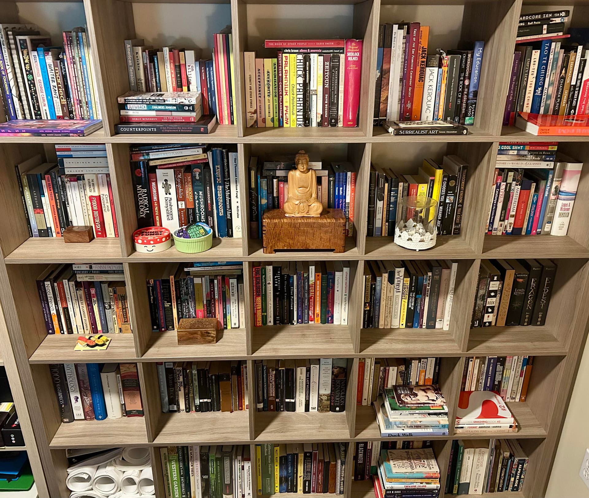 Uploaded bookshelf