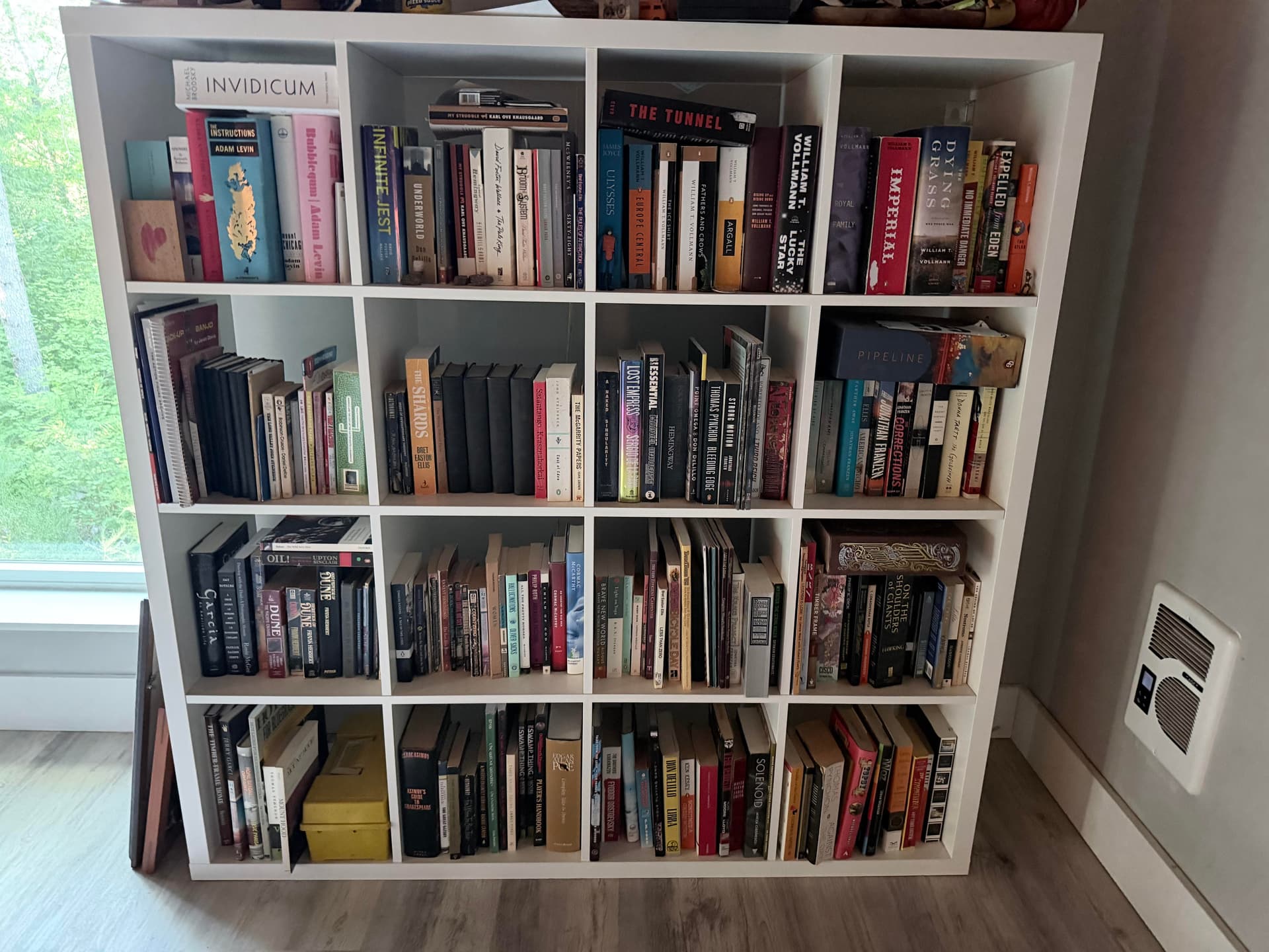 Uploaded bookshelf