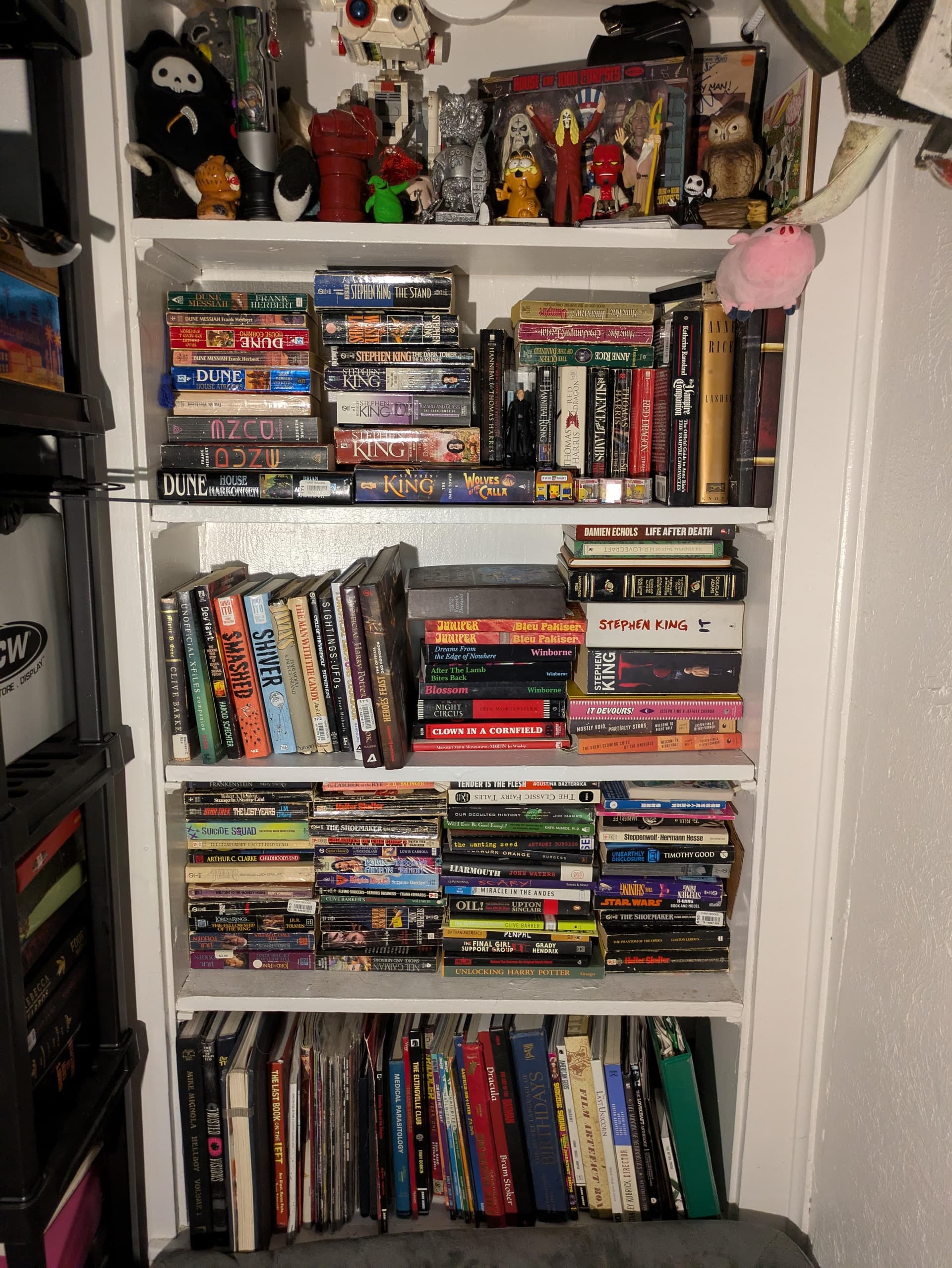 Uploaded bookshelf