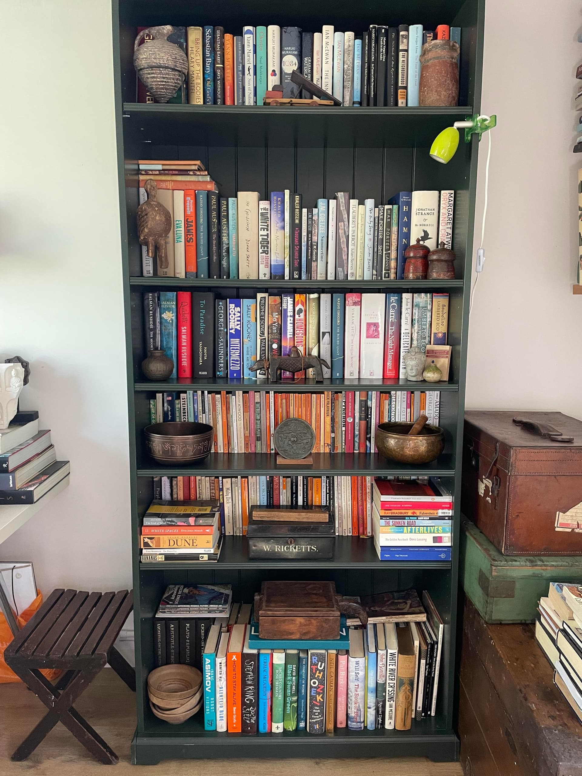 Uploaded bookshelf