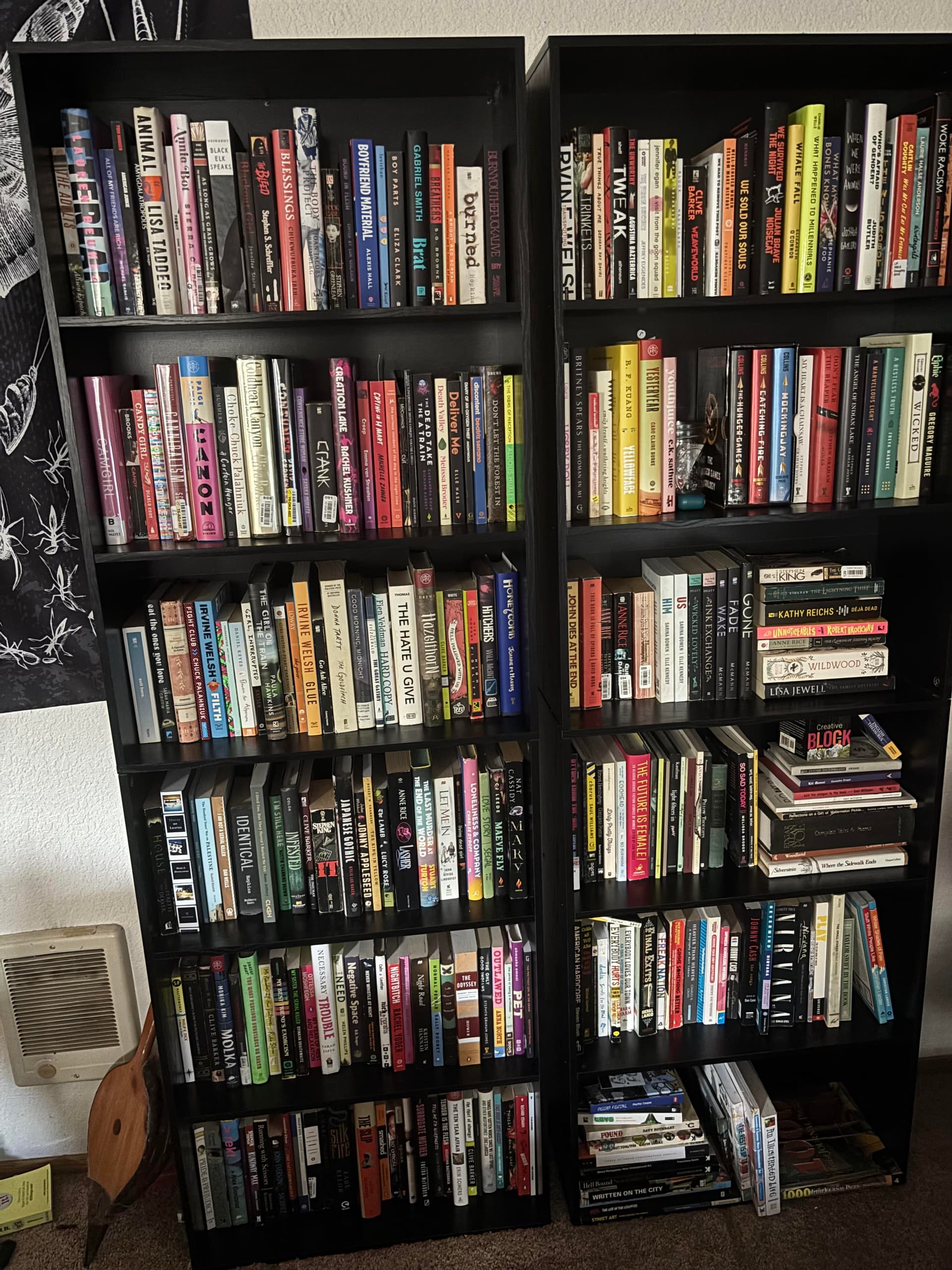 Uploaded bookshelf
